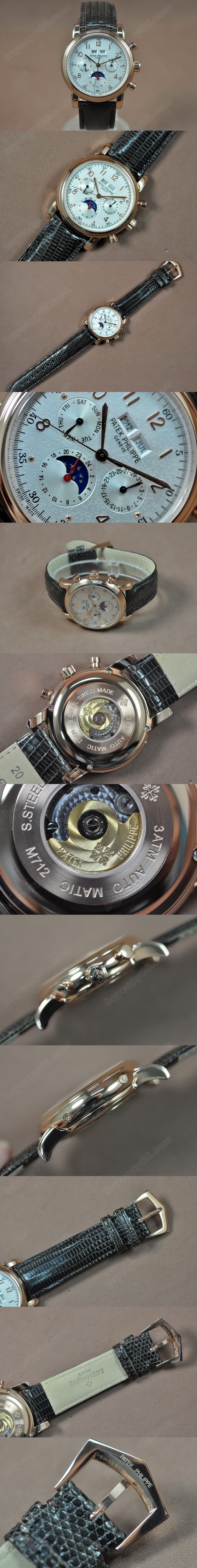 百達翡麗Patek Philippe Watches Perpetual 玫瑰金/LE  A-2836-2 自動機芯搭載0